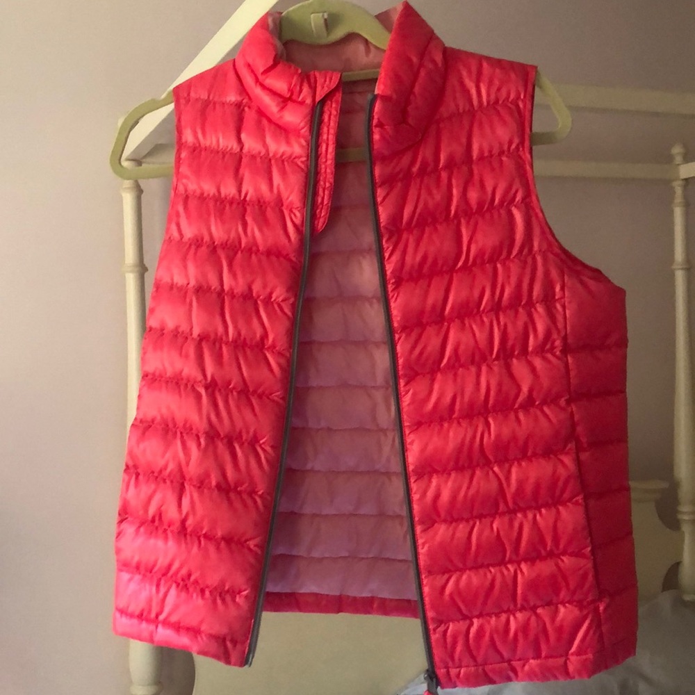 Pink Uniqlo Vest